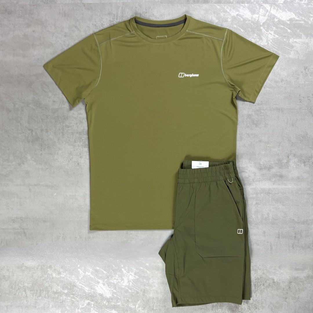 Berghaus Green Howlite Tech T-Shirt Set